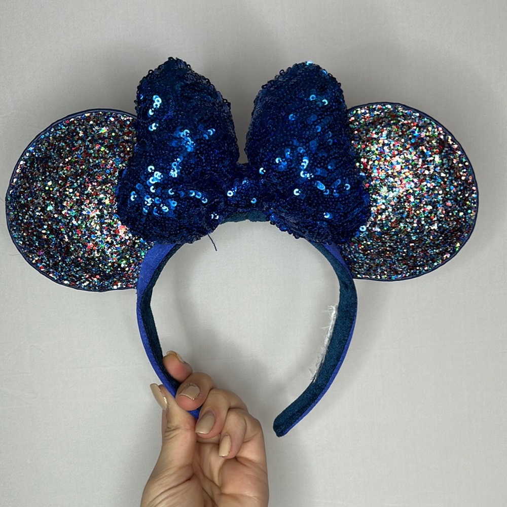Disney Parks Blue Sequence Ears- 2020 Ears